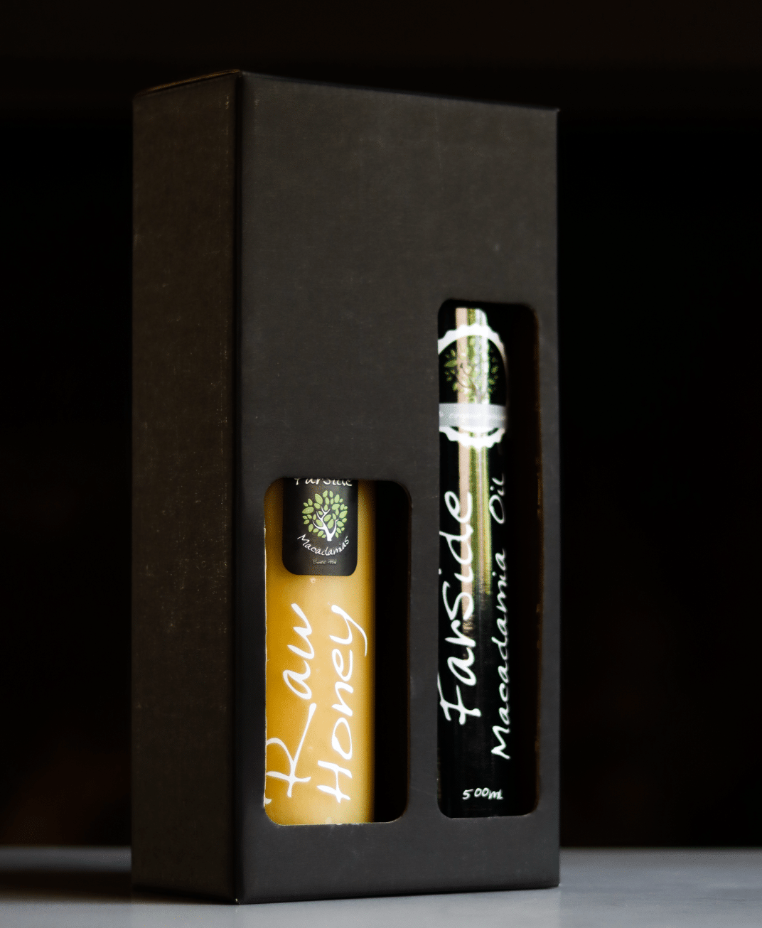 Macadamia Oil and Raw Honey Combo Box - Farside Macadamia